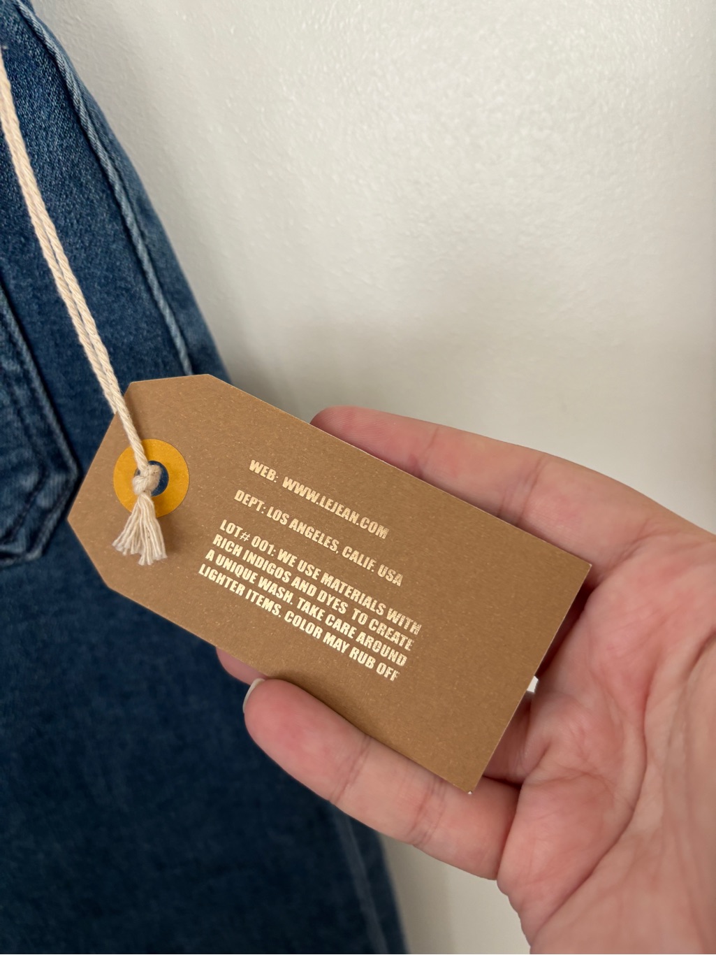 Le Jean Love Story Virginia Wide Leg Jeans — image 6 of 7